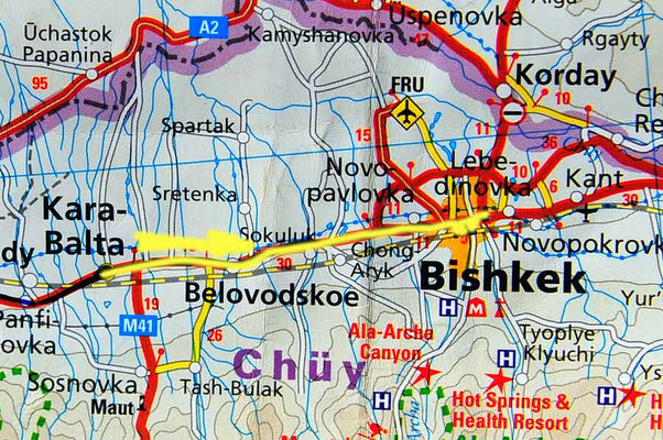 Tag 210: Kara Balta - Bishkek