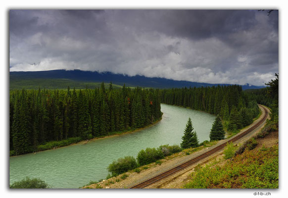 CA0645.Storm Mountain view at Bow River