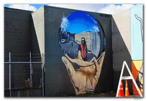 NZ0001.Auckland.Streetart after M.C.Escher