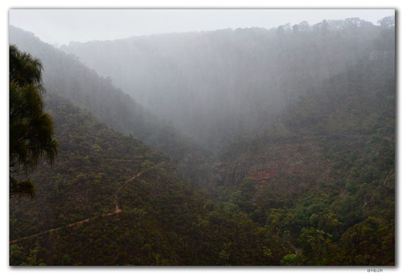 AU1109.Adelaide.Morialta Falls im Regen