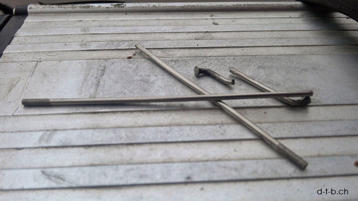 CA. Solatrike with 2 broken Spokes