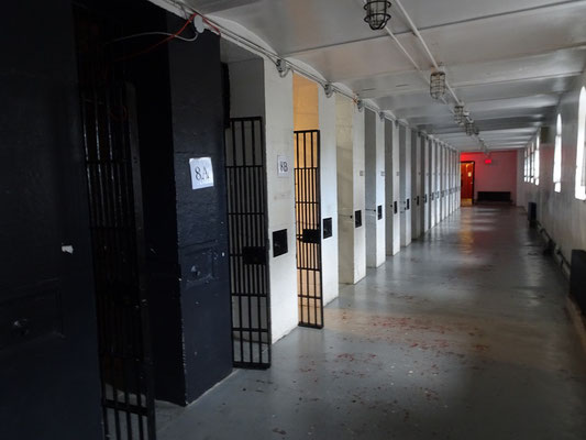 Urlaub in Ottawa: Blick in einen der ungenutzten Zellentrakte der Gefängnis Herberge.