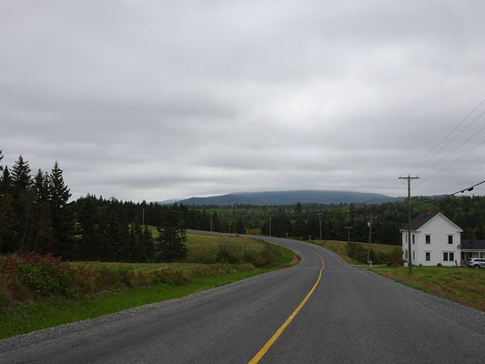 Urlaub in New Brunswick: Foto von der Appalachian Range Route.