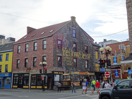 Urlaub in Neufundland: Restaurant/Bar/Kneipe - Das Yellow Belly in St. John's bietet Gastronomie vom Keller bis unter's Dach.