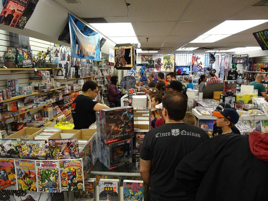 : Grosser Andrang beim Free Comic Book Day in Toronto.