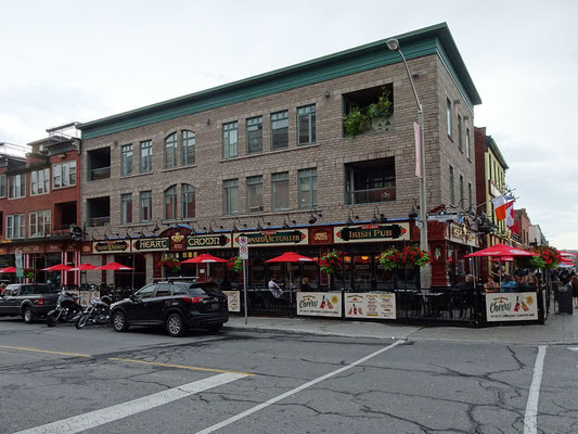 Urlaub in Ottawa: Irische Kneipe auf dem ByWard Market.