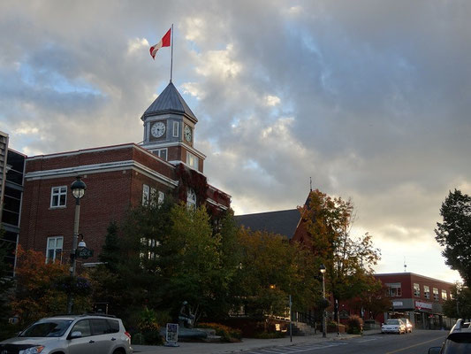 Abendszene aus Huntsville, Ontario.