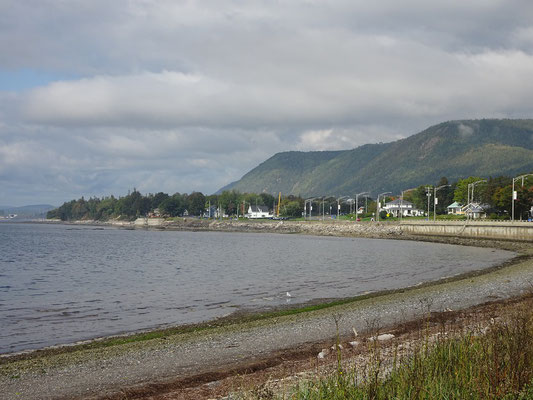 Urlaub in Quebec: Strandbesuch in Carleton-sur-Mer.