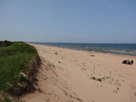 Baden im Prince Edward Island National Park: Strand gibt es ohne Ende.