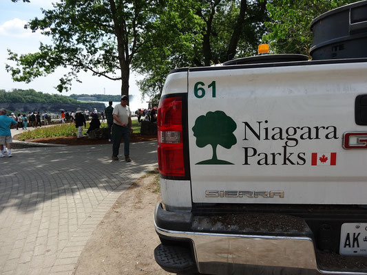 Pickup Truck der Parkverwaltung von Niagara Falls.