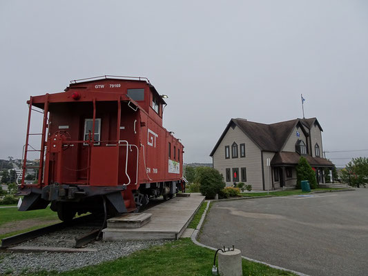 Urlaub in Quebec: Die Tourismusinformation in Riviére-du-Loup. 