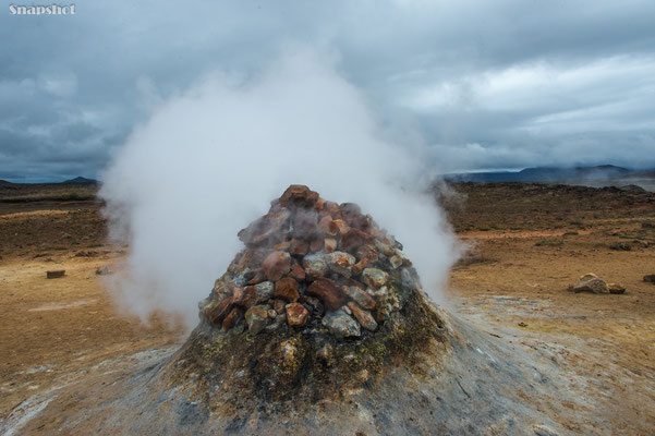Fumarole, Hverir, Island