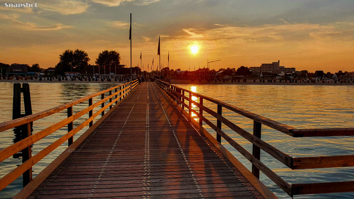 Dahme, Landungsbrücke