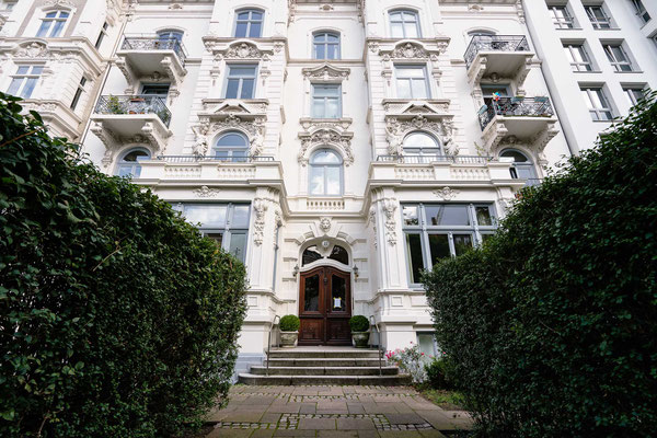 Wohnung in der Rothenbaumchaussee in Hamburg. Fotografiert von Bernd Euler