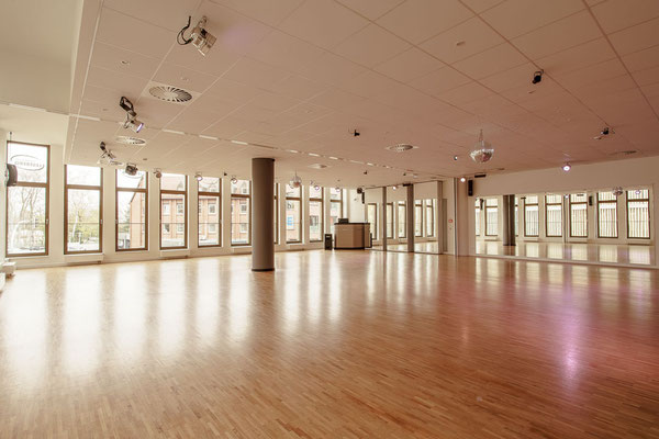 Interior-Aufnahme einer Tanzschule  fotografiert von Bernd Euler 