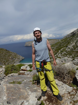 Daniel Fritschi auf Kalymnos