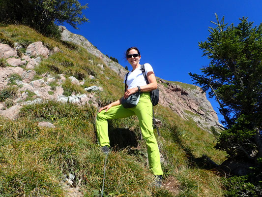 Denise Sigg auf dem Mythen