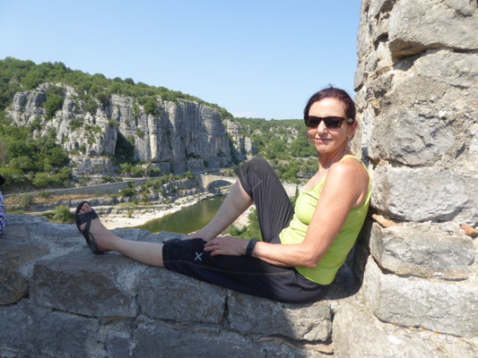 Denise Sigg in Südfrankreich