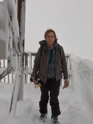 Denise Sigg Skitour auf den Bachtel 1115m