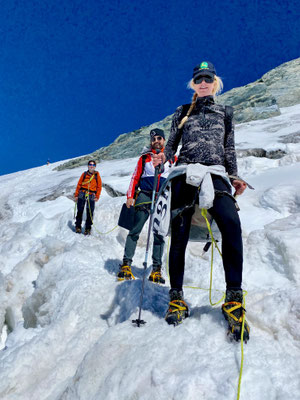 Annika auf dem Breithorn!