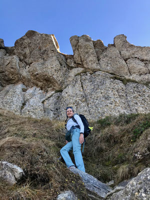 Denise Sigg auf dem Speer