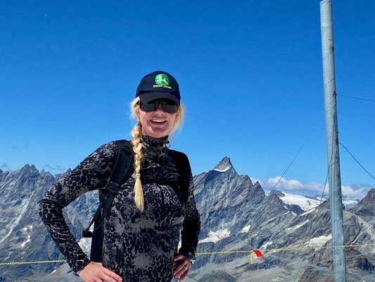 Annika auf dem Breithorn!