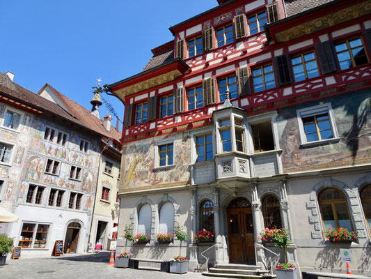 Grand Tour of Switzerland, Stein am Rhein.