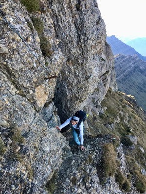 Klettersteig Speere