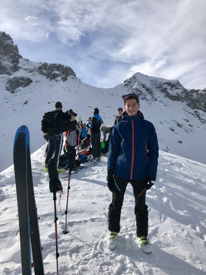 Manuel Sigg auf dem Chistihubel 2216m