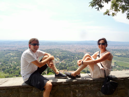 Denise Sigg und Daniel Fritschi in den Abruzzen