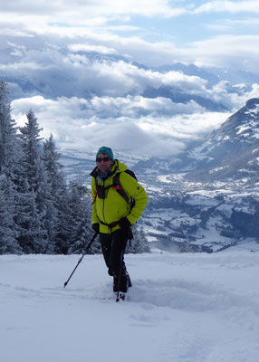 Daniel Fritschi auf dem Alpspitz