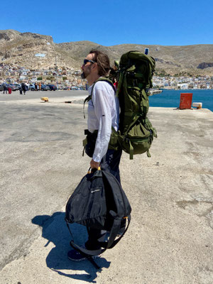 Daniel Fritschi auf Kalymnos