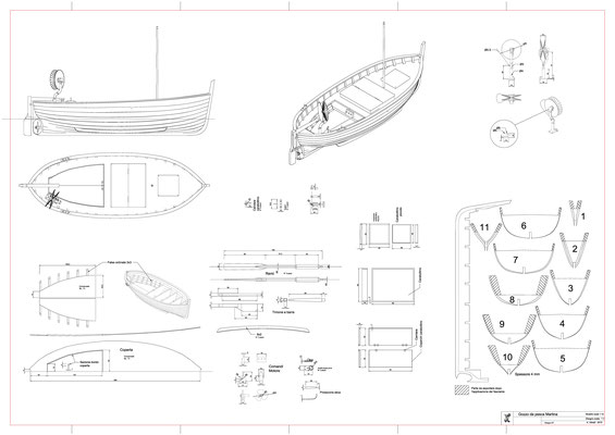 Gozzo Da Pesca Martina Modellismo Navale Antonio Uboldi Milano
