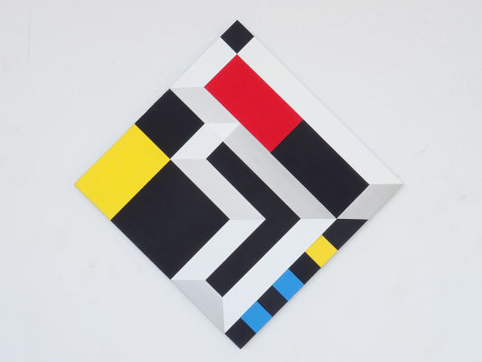 untitled.complex XII 40x40cm acryl auf mdf 2018