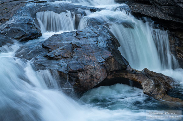 Wasserfall im Abisko Nationalpark