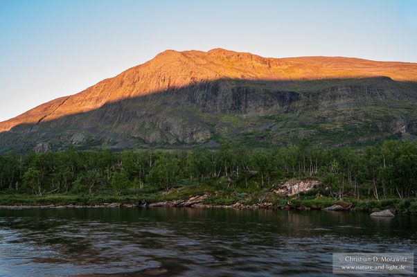 Blick auf den Berg Giron im Abisko Nationalpark