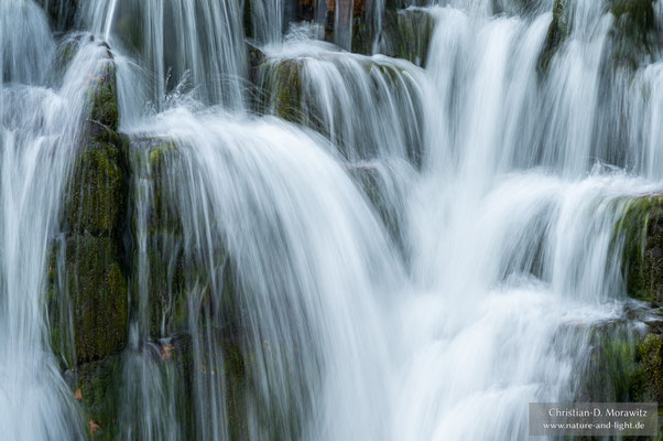 Kleiner Wasserfall im Fulufjället Nationalpark