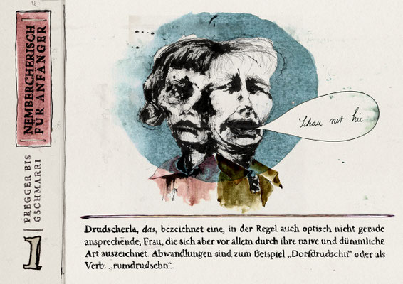 Bildergeschichte / Comic für die Nürnberger Nachrichten aus dem Kurs Illustration, geleitet von Katharina Gschwendtner an der TH Nürnberg