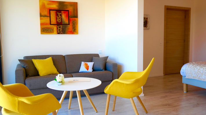 Villa Lascaux Suite 1, Loungebereich