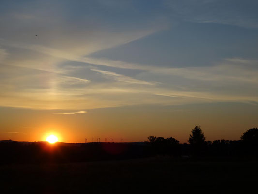 .. und beim Sonnenaufgang.