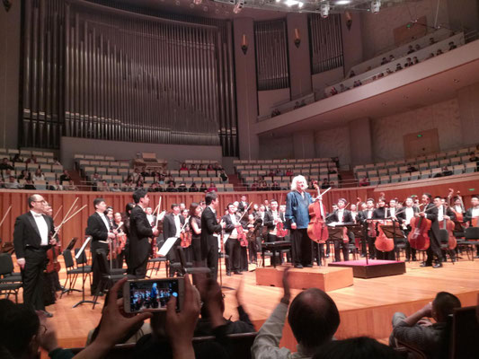 Mischa MAISKY und das Beijing Symphony Orchestra.