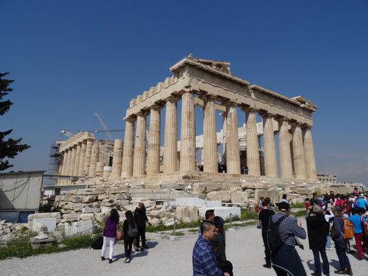 Parthenon, das Prunkstück der Akropolisbauten.