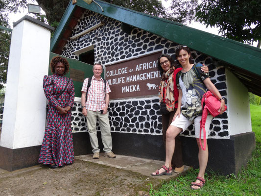 Besuch der Ausbildungsstätte für Safari-Guides, Ranger etc.