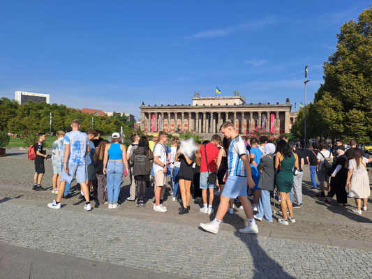 Unterwegs in Berlin an der Museumsinsel und "Unter den Linden".