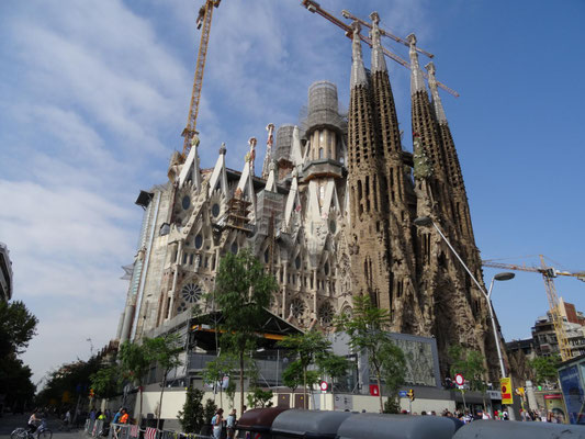 Sagrada Familia, die Langzeitbaustelle in Barcelona.