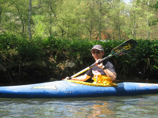 Auf der Pegnitz (Foto: Elke Heidenreich)