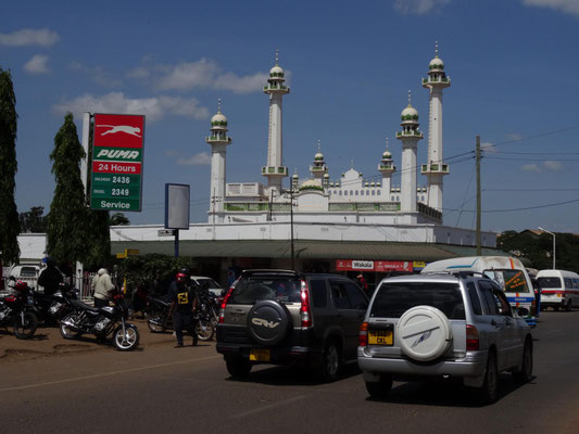 Die grosse Moschee von Moshi.