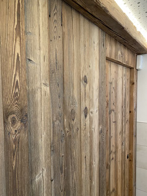 Vintage-Holz Sonnenverbrannte Bretter