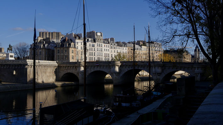 Ile de la Cité, depuis le Quai  de Conti, 75006 Paris, F,