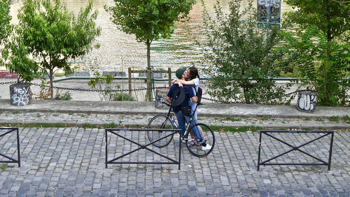 Baisers,  Point Ephémère, Canal Saint Martin, 75010 Paris, F,